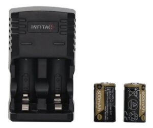 Infitac BC01 Charger and Batteries
