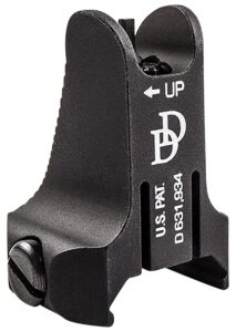 Daniel Defense Rail Mounted Fixed Front Sight Black Hardcoat Anodized Fixed Front Sight