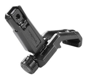 Magpul MAG526-BLK MBUS Pro Offset Sight Rear QPQ Melonited Steel Construction for AR-15