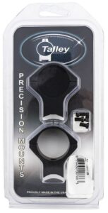 Talley 75X719 Scope Mount/Ring Combo Black Anodized Aluminum 30mm Tube Savage (8-40) Round Receiver with Accutrigger High Rings 0 MOA