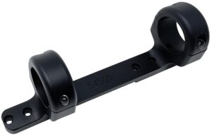DNZ 54500 Game Reaper Scope Mount/Ring Combo Matte Black 1" Tube Fits Browning BAR/BLR, Benelli R1 High Rings Long Action