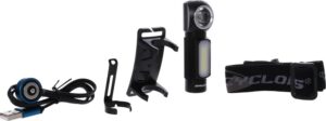 Cyclops CYC-HLH500 Hades Horizon 250/500 Lumens Red/White P9 LED Bulb Black Anodized 100 Meters Distance