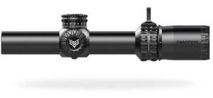 Swampfox Arrowhead Series 1-8X24 Sfp IR Green MOA 30MM Tube Riflescope