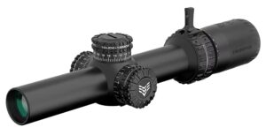 Swampfox Arrowhead Series 1-6X24 Sfp IR Green MIL 30MM Tube Riflescope