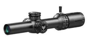 Swampfox Arrowhead Series 1-8X24 Sfp IR Green MIL 30MM Tube Riflescope