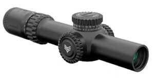 Swampfox Warhorse 1-6X24 Ffp Red IR MOA 34MM Tube Riflescope