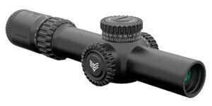Swampfox Warhorse 1-6X24 Ffp Green IR MOA 34MM Tube Riflescope
