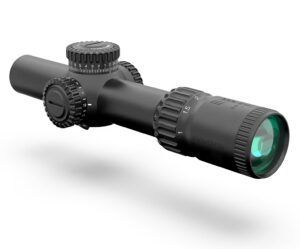 Swampfox Optics WAR16241GL Warhorse Green 1-6x24mm FFP