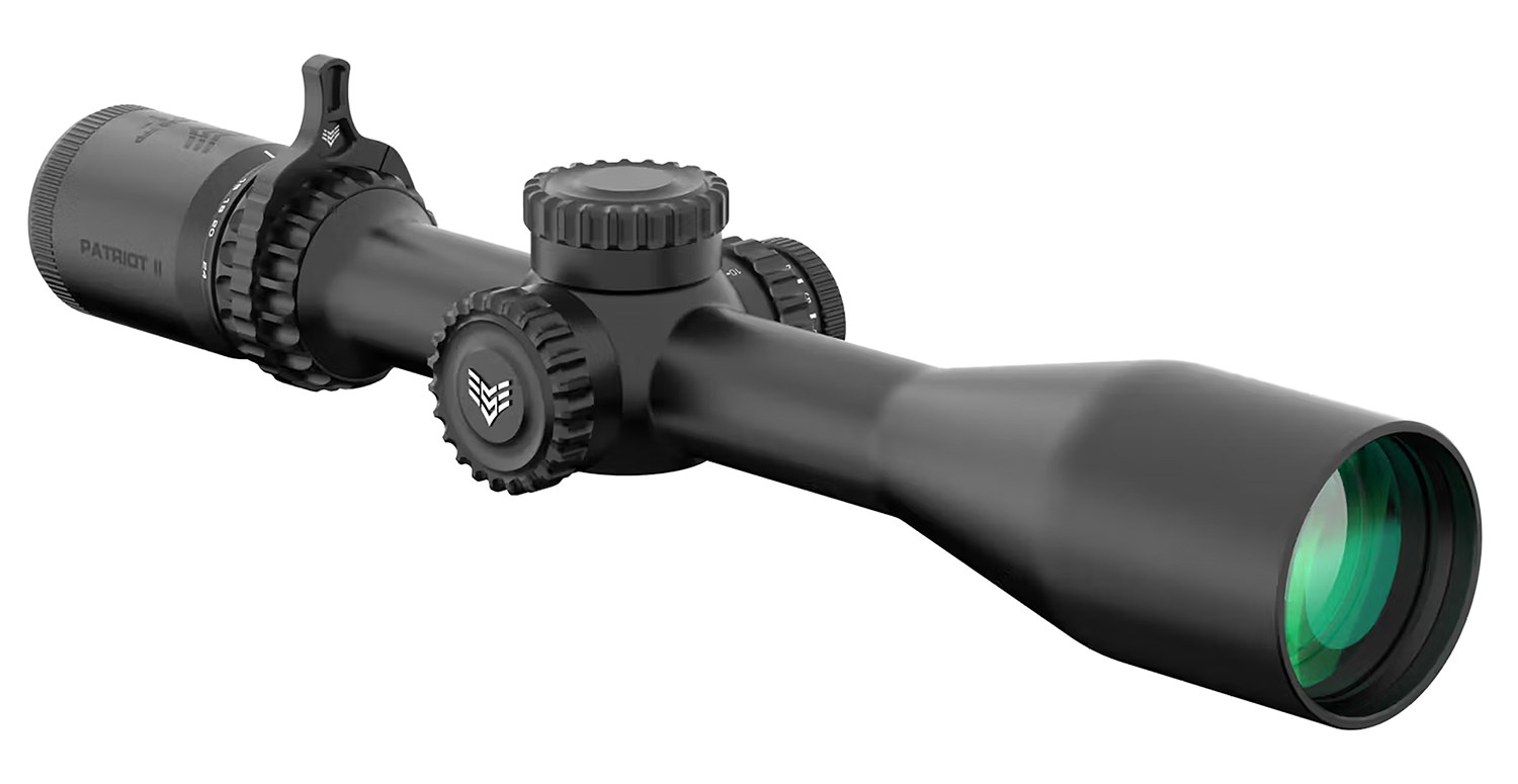 Swampfox Optics PAT2624MC Patriot II Black 6-24x50mm 30mm Tube Clean Cross MOA Reticle - Image 2