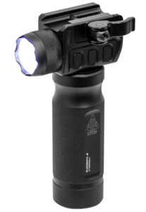 Leapers MNTEL228GPQA Quick Detach Grip Light Black Aluminum 400 Lumens Picatinny Mount