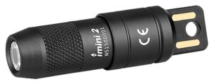 Olightstore USA Inc IMINI2BK Imini 2 Black Anodized 50 Lumens White LED