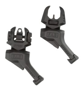 Fab fx-frbsoslhb Front/Rear Offset Flip/Up Sights