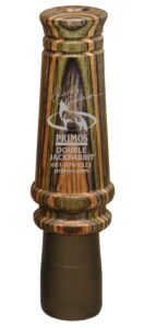 Primos 366 Randy Anderson Double Jackrabbit Open Call Double Reed Rabbit Sounds Attracts Predators Multi Color Laminated Wood