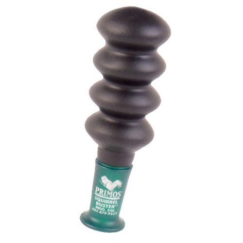 Primos 373 Squirrel Buster Grunter Call Fox/Grey/Young Squirrel Sounds Attracts Squirrels Black Rubber - Image 2