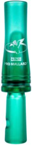 Primos PS804 Pro Mallard Open Call Single Reed Attracts Ducks Green Plastic