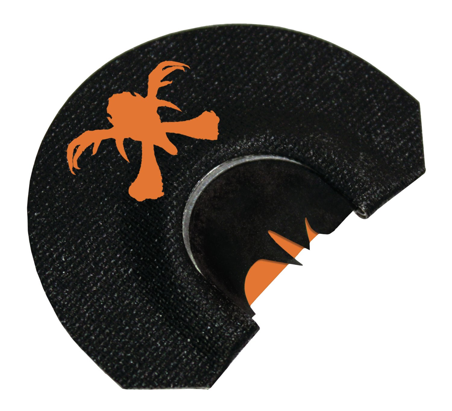 Primos 1245 Hook Hunter Curved Diaphragm Call Attracts Turkeys, Three Latex Reeds, Includes Pin Box