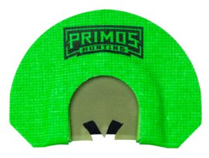 Primos PS1264 the Karen Diaphragm Call Triple Reed Turkey Hen Sounds Attracts Turkey Green Plastic