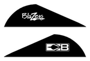 Bohning Blazer Vanes Black 36-Pack.