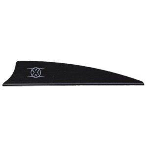 Bohning X Vanes Shield Cut 3 In. Black 36-Pack.