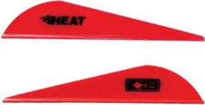 Bohning Heat Vanes Red 36-Pack.
