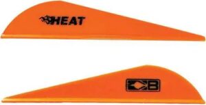 Bohning Heat Vanes Neon Orange 36-Pack.