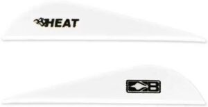 Bohning Heat Vanes White 36-Pack.
