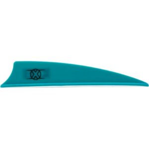 Bohning X Vanes Shield Cut 3 In. Teal 36-Pack.