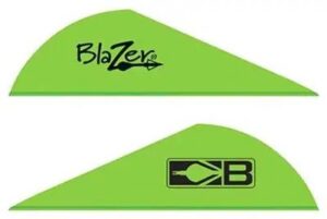 Bohning Blazer Vanes Neon Green 100-Pack.