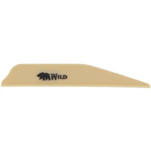 Bohning Wild Vanes 3 In. Tan 100-Pack.