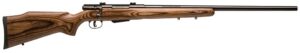 Savage Arms 18526 25 Lightweight Varminter 223 Rem 4+1 Cap 24" Matte Black Rec/Barrel Natural Brown Laminate Right Hand (Full Size) with Detachable