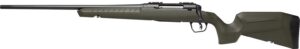 Savage Arms 32072 Axis 2 22-250 Rem 4+1 22" Matte Black Sporter Barrel, Matte Black Drilled & Tapped Steel Receiver, Fixed Green Synthetic Stock