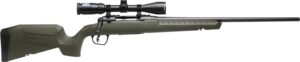 Savage Arms 32155 Axis 2 XP Combo Full Size 350 Legend 4+1 18" Black Sporter Barrel, Black Carbon Steel Receiver Drilled & Tapped, OD Green Fixed