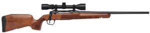 Savage Arms 32262 Axis 2 XP Combo 308 Win 4+1 22" Matte Black Sporter Barrel & Drilled & Tapped Carbon Steel Receiver, Ergonomic Hardwood