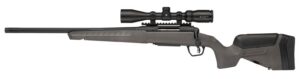 Savage Arms 32478 110 Trailblazer 5.56 NATO 4+1 20" Fluted Barrel, Flat Dark Gray Adjustable LOP Synthetic Stock, Left Hand