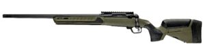 Savage Arms 32645 110 Core Predator Full Size 22 ARC 10+1 22" Medium Heavy Fluted Barrel, Arca Rail Forend, Hunter Green AccuStock with AccuFit V2