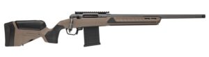 Savage Arms 32666 110 Core Tactical 5.56 NATO 10+1 18" Medium Heavy Fluted Barrel, Arca Rail Forend, Coyote Tan AccuStock with AccuFit V2 Synthetic