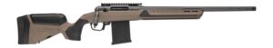 Savage Arms 32673 110 Core Tactical 308 Win 10+1 20" Medium Heavy Fluted Barrel, Arca Rail Forend, Coyote Tan AccuStock with AccuFit V2 Synthetic