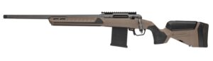 Savage Arms 32685 110 Core Tactical Full Size 6mm ARC 10+1 18" Medium Heavy Fluted Barrel, Arca Rail Forend, Coyote Tan AccuStock with AccuFit V2