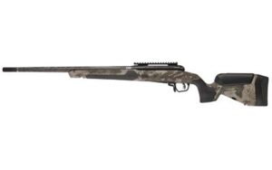 Savage Arms 32711 110 UltraLite Pro Full Size 308 Win 3+1 20" Carbon Fiber Barrel, Savage Woodland Camo Accufit V2 Synthetic Stock, Right Hand