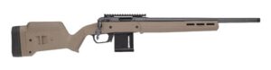 Savage Arms 33070 110 RF Magpul 22 LR 10+1 20" Medium Heavy Fluted Barrel, Arca Rail Forend, Coyote Tan AccuStock with AccuFit V2