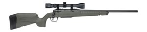 Savage Arms 33159 Axis 2 XP with Optic 5.56 NATO 4+1 20" Matte Black Carbon Steel Threaded Barrel, Drilled & Tapped Receiver, OD Green Synthetic