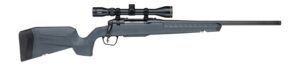 Savage Arms 33171 Axis 2 XP with Optic 5.56 NATO 4+1 20" Matte Black Carbon Steel Threaded Barrel, Drilled & Tapped Receiver, Gray Synthetic Fixed
