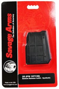 Savage Arms M25 22 Hornet 4 Round Rifle Magazine Magazine Box Synthetic 22 Hornet