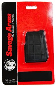 Savage Arms 55250 25 4-Round 17 Hornet Black Polymer