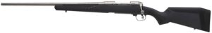 Savage Arms 57058 110 Storm Full Size 7mm Rem 3+1 24" Matte Button-Rifled Barrel, Matte Drilled & Tapped Stainless Steel Receiver, AccuStock Matte