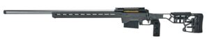 Savage Arms 57701 110 Elite Precision 223 Rem 10+1 26" Matte Stainless, Matte Black Rec, Gray Cerakote Adjustable MDT ACC Aluminum Chassis Stock, Left
