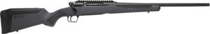 Savage Arms 57906 Impulse Driven Hunter 6.5 Creedmoor 4+1 20" Matte Black Threaded Barrel, Matte Black Carbon Steel Receiver with Picatinny Rail Gray