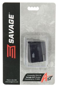 Savage Arms 90022 A17/B17 10-Round Rotary 17 HMR Black Polymer