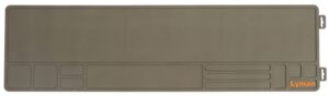 Lyman 04051 Essential Gun Maintenance Mat Gray Rubber 10" X 36"