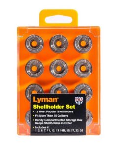 Lyman X-Shellholder Set 12PC with Storage Box